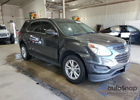 2017 Chevrolet Equinox Ls из США, поврежденный, VIN 2GNFLEEK4H6293940